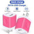 thumbnail image 5 of Charger Block,AILKIN USB Wall Charger Block with Android Type C Usb C Charging Cables 6ft USB Wall Charger Block Plug Phone Cable Fast Charging Cords Type C Cable for Samsung, 5 of 10