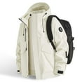 thumbnail image 3 of Windbreaker Jacket for Men 2025 Lightweight Breathable Windproof Waterproof Zip Up Hooded Jacket with Pockets, 3 of 7