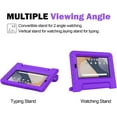 thumbnail image 3 of BMOUO Kids Case for onn. 7" Tablet, 32GB, (2024 Model) (Model:100135924) , Light Weight Shockproof Handle Stand Case with Screen Protector for Walmart Onn 7 inch Gen 4 2024 , Purple, 3 of 8