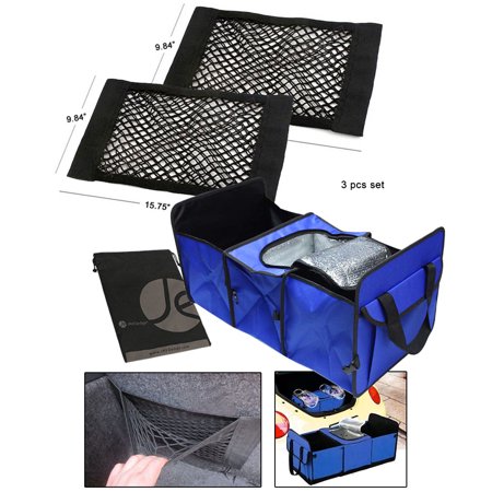 Car Velcro Storage Net for Bottles, Groceries, Storage Add On