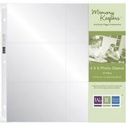 12x12 Ring Photo Sleeve, 4 X6 pockets - 25/Pkg