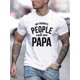 thumbnail image 1 of Papa Letter Pattern Print Men's Comfy Chic T-shirt, Graphic Tee Men's Summer Outdoor Clothes, Men's Clothing, Tops For Men, Gift For Men, 1 of 7