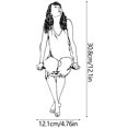 thumbnail image 3 of Adornos De Figuras De Metal Decoración De Arte De Pared 2D Con 2 Clavos Estantería A Prueba De Herrumbre Decoración De Arte Decoración De Estante De Silueta Única Para La Decoración De La Oficina En E Muyoka Hogar, 3 of 7