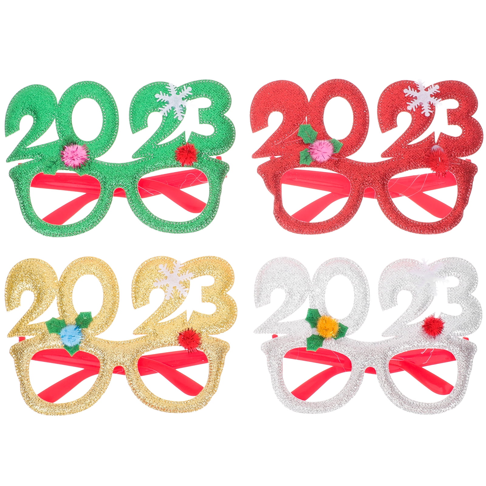 Etereauty 2023 Year New Glasses Party Sunglasses Eyewear Number