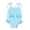 A73 Blue, variant on FASHOFT Baby Girl Swimsuit Bowknot Strap One Piece Cute Bathing Suit for Beach Poor Girls' Swimwear Blue 9-12 Months