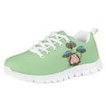 thumbnail image 1 of Pzuqiu Mushroom Boys Tennis Shoes Hedgehog Big Girls Running Shoes Size 3 Lace Up Kids School Shoes Lightweight Breathable Walking Sneakers Outdoor, 1 of 5
