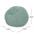 thumbnail image 6 of Poppy Indoor Water Resistant 4.5' Bean Bag, 6 of 7
