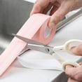 thumbnail image 5 of SUNFEX Pvc Sealing Strip Tape 3.2Mx3.8Cm Bathroom Long Lasting Double-Sided Tape Toilet Caulk Tape Self Adhesive Shower Trays Tool Part, 5 of 9