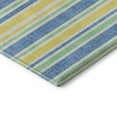 thumbnail image 4 of Addison Rugs Mayfield Washable Transitional Stripes Yellow Rectangle Rug, 9' x 12', 4 of 6
