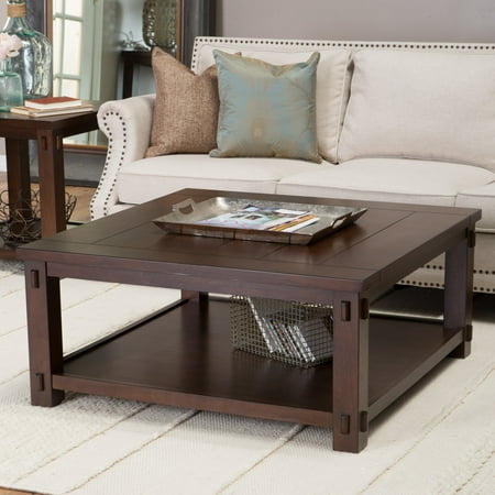 belham living bartlett square coffee table - walmart belham living bartlett square coffee table - walmart