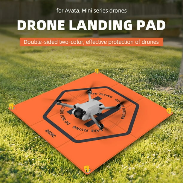 STARTRC Drone Landing Pad, Double-Sided Colors Waterproof 20 inch Helipad  for DJI Mini 4 Pro/Air 3/Mini 2 SE/Mini 3 Pro/Mavic Air 2S/Avata/RC Drone