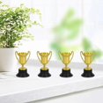 thumbnail image 2 of 25pcs Plastic Mini Trophy Student Sports Award Trophy with Base Reward Competitions Children Toys for Game School Kindergarten, 2 of 4