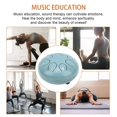 thumbnail image 5 of Tambor de lengüeta de acero, instrumento de percusión de 8 notas con mazos de tambor y bolsa de transporte para meditación y yoga para principiantes, 5 of 5