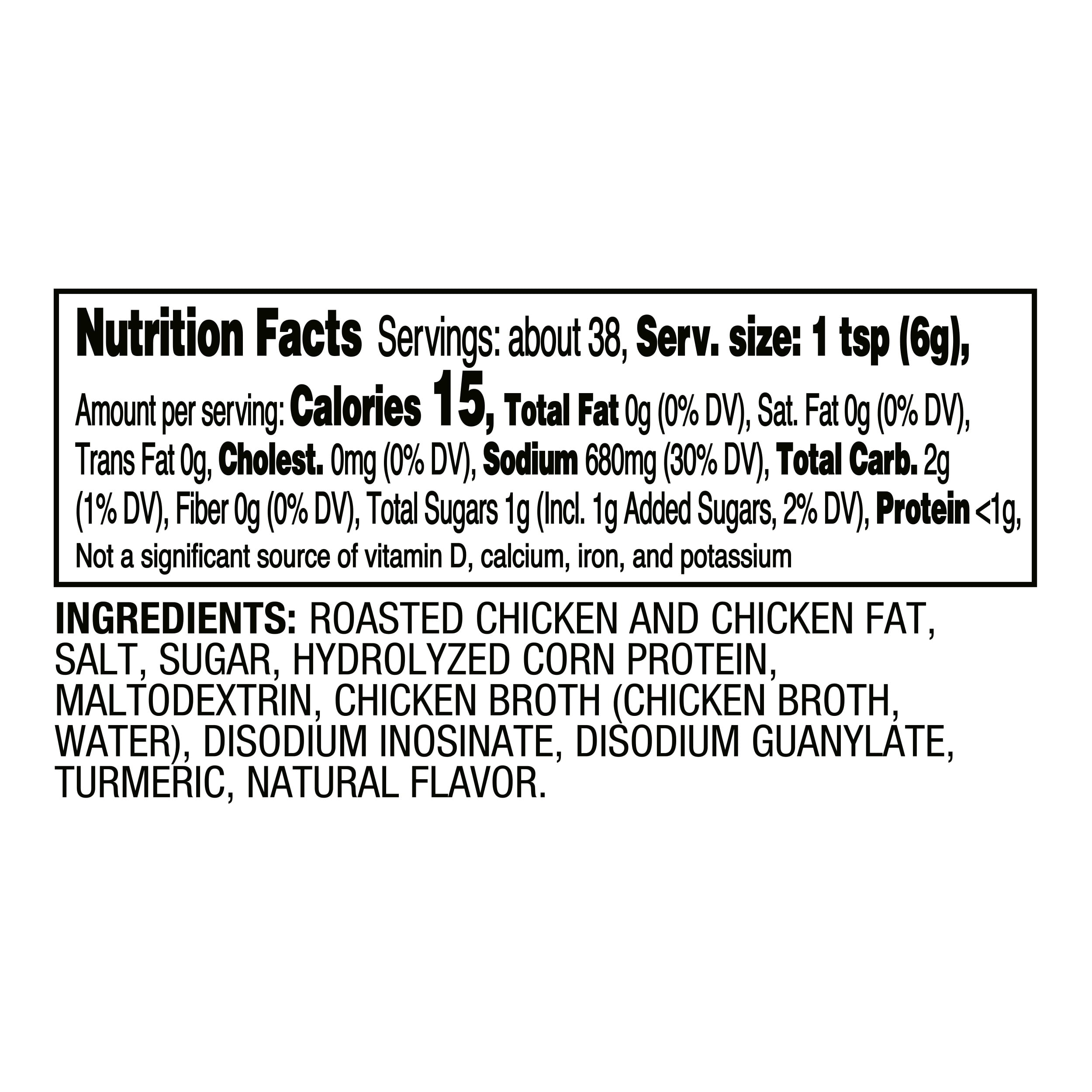 Great Value Roasted Chicken Base, Shelf Stable, 8oz