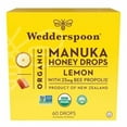 thumbnail image 3 of Wedderspoon Organic Manuka Honey Lemon Drops, 60 Count, 3 of 5