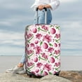 thumbnail image 5 of Salouo Lilies Flowers Pattern Travel Dust-proof Suitcase Cover, Softside Suitcase Protector Luggage Cover Protector for 18-32inch ,Not Included Suitcase, 5 of 8
