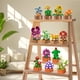 thumbnail image 3 of Set de construcción CUBIMANA 1314 unidades de flores suculentas con macetas, 15 unidades, 3 of 9