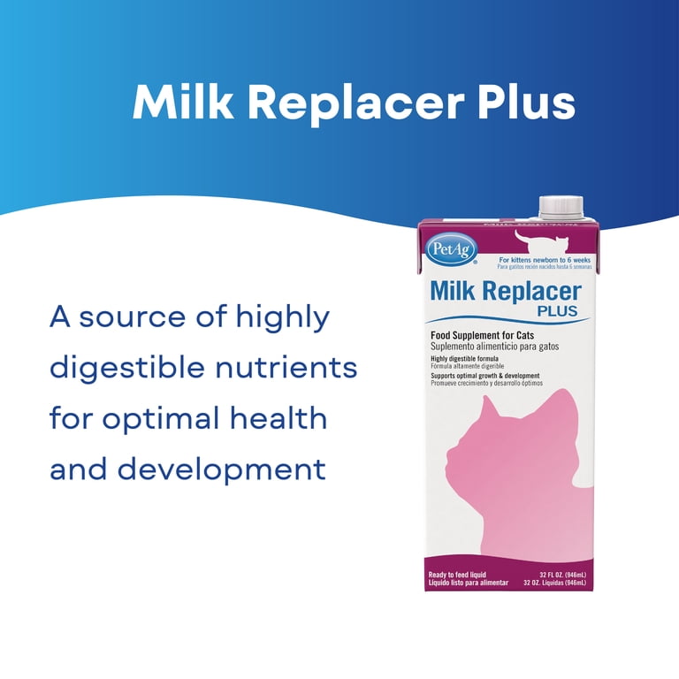 Liquid Milk Replacer for Kittens, 32 oz photo 5