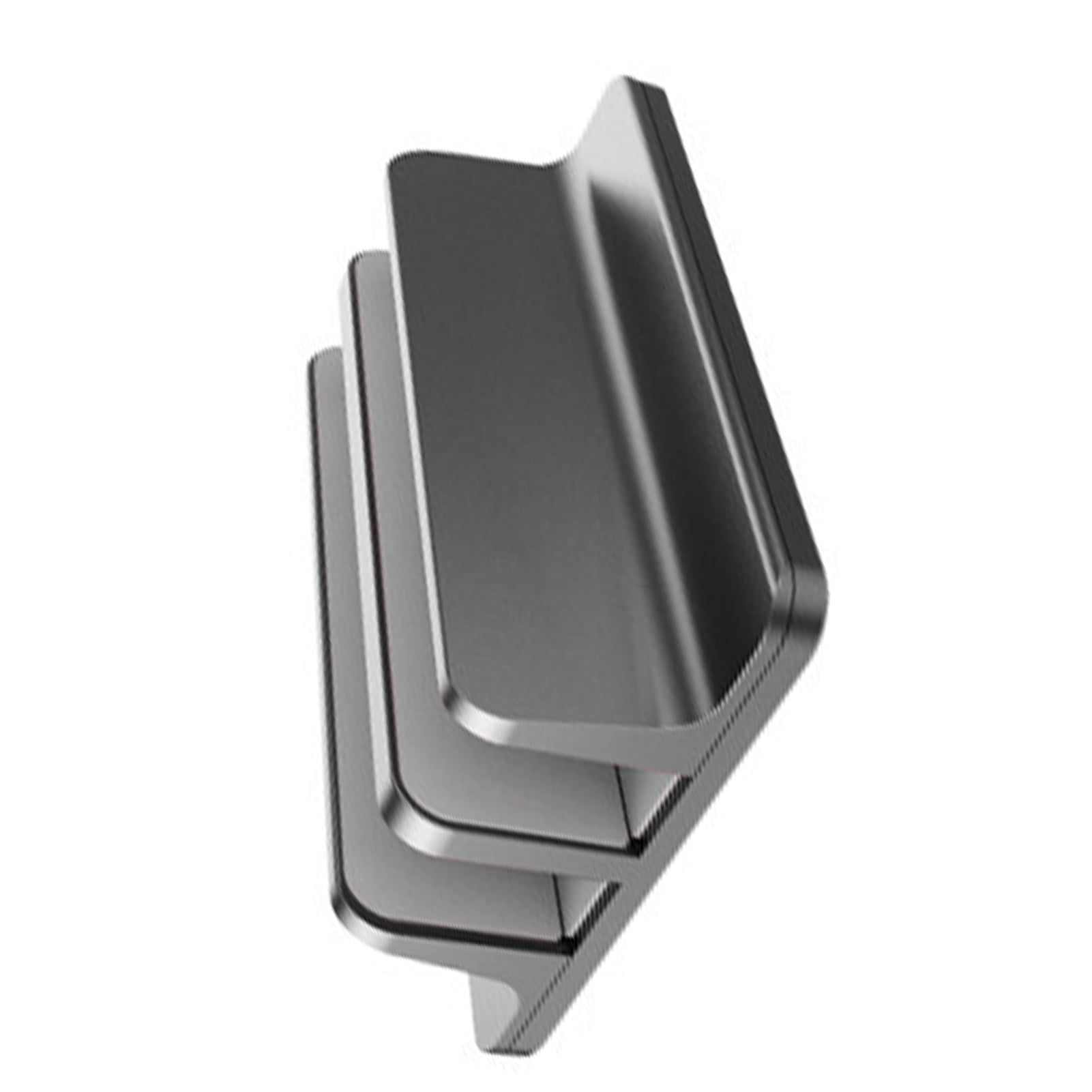 Vertical Laptop Stand 2 Slot Desktop Stand Holder With Adjustable Dock Aluminum Alloy Laptop Stand For Desk Compatible With 17in Laptops