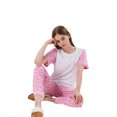 thumbnail image 1 of Hype - Juego de Pijama Estampado de Leopardo Niñas (Rosa, Blanco), 1 of 2