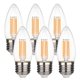 thumbnail image 1 of Bombillas LED para candelabro YIMILITE B11 E26 4,5 W (equivalente a 40 W) 2700 K, 1 of 7