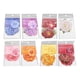 thumbnail image 1 of 80pcs Flower Stickers Set Golden Outlines Vibrant Colors Flower Stickers Waterproof Decorative Decals for Journaling, 1 of 4