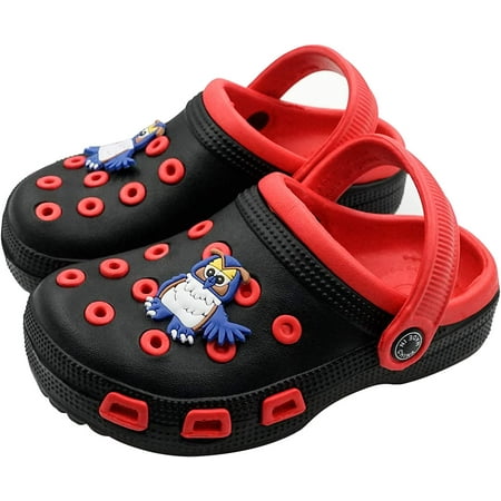 

Toddler Little Kids Clogs Slippers Sandals Non-Slip Girls Boys Clogs Slide Lightweight Garden Shoes Slip-on Beach Pool Shower Slippers