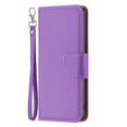 thumbnail image 5 of K-Lion Flip Case for iPhone 11 Pro Max ,Premium Card Slots Kickstand Shockproof Protective Case Minimalist Lychee Leather Wallet Cover with Strap for iPhone 11 Pro Max,Violet, 5 of 5