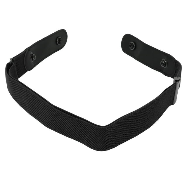 Waist Belt, Convinient Adjustable Simple Fashion Elastic Elastic Belt For Clothes Windbreakers, Sweaters For Pants Jeans Black Buckle