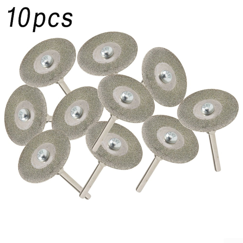 Diamond Replacemant Wheels 10pcs For Tungsten Grinder Sharpener Rotary Tools 