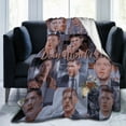 thumbnail image 2 of Soft Plush Throw Blanket Dean Winchester Jensen Ackles Fleece Blankets for Sofa Bed Travel 50"x40", 2 of 7