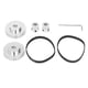 thumbnail image 2 of 2 Set Synchronous Wheel GT2 Aluminum Alloy Timing Pulley with 2Pcs Length 200mm Width 6mm Belt 8mm Inner Bore, 2 of 5