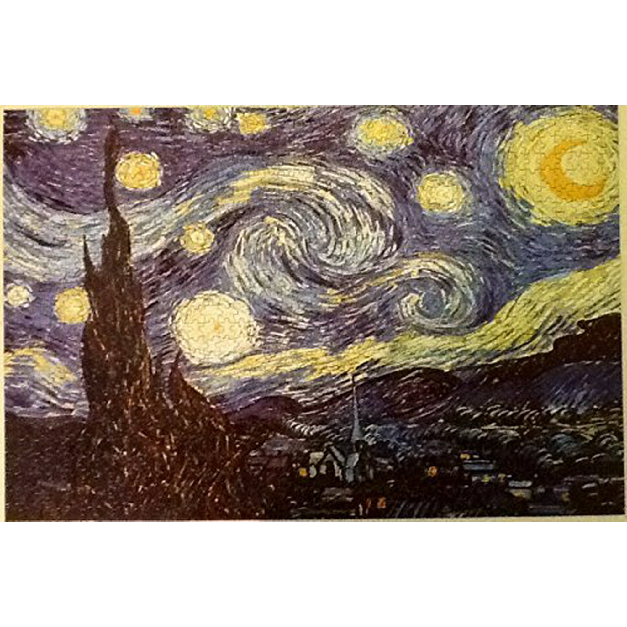 Vincent van Gogh The Starry Night  1000％ eurographics-puzzle-vincent-