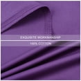 thumbnail image 5 of PiccoCasa 100% Cotton Body Pillowcase 1Pcs Soft with Envelope Grape 20"x54", 5 of 7