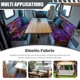 thumbnail image 3 of Uorisanigo RV Dinette Sofa Cover Stretchable Couch Cushion Slipcovers Breathable and Dirt-Resistant Halloween Spider Webs Print Camper Cushion Cover Booth Seats for Car Bench, 3 of 7