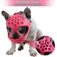 thumbnail image 5 of Short Snout Dog Muzzle,soft Silicone Adjustable Breathable Bulldog Muzzle For French Bulldog Shih Tzu And Pug For Biting Chewing, 5 of 5