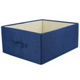 thumbnail image 4 of Storage Basket Linen Foldable Washable Clothes Storage Cube Storage Organizer, 4 of 10