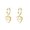 B-Gold, variant on Stering Silver Heart Small Hoop Earrings for Women Love Hoop Earrings Huggie