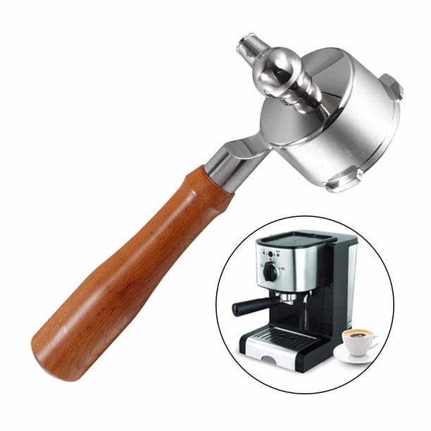 Porta de 3 de 51 mm con boquilla Universal de material acero inoxidable BLESIY portafiltro para cafetera
