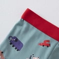 thumbnail image 4 of XFeng 4 Packs Boys Underpants Dinosaur Boxer Shorts Briefs Kids Soft Underwear,OTHER,5-6 Years, 4 of 6