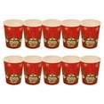 thumbnail image 4 of Dmlowu Christmas Paper Cups - 10pcs Disposable Cups & Coffee Cups for Xmas Decor, Exquisite Christmas Decorations Cups for Xmas Weddings Holiday Party Supplies, 4 of 9