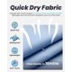 thumbnail image 2 of Bañador Maamgic Quick Dry Shorts de baño para hombre Lake Blue, 2 of 7