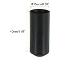 thumbnail image 2 of Uxcell Heat Shrink End Cap 15mm 2:1 Ratio Waterproof Electrical Wire Wrap Sealed Heat Shrink Tubing Caps, Pack of 100, 2 of 5