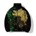 thumbnail image 3 of Hojas Abrigo frío para hombre para invierno Chaquetas para hombre 2024 Parka cálida Invierno Hombre Tigre Nuevo en abrigos Abajo Raya Cohete Moda Durable, 3 of 4