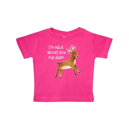 

Inktastic I m Wild About You My Deer Gift Baby Boy or Baby Girl T-Shirt