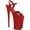 Red Patent/Red PVC, variant on Women's Pleaser Infinity 909