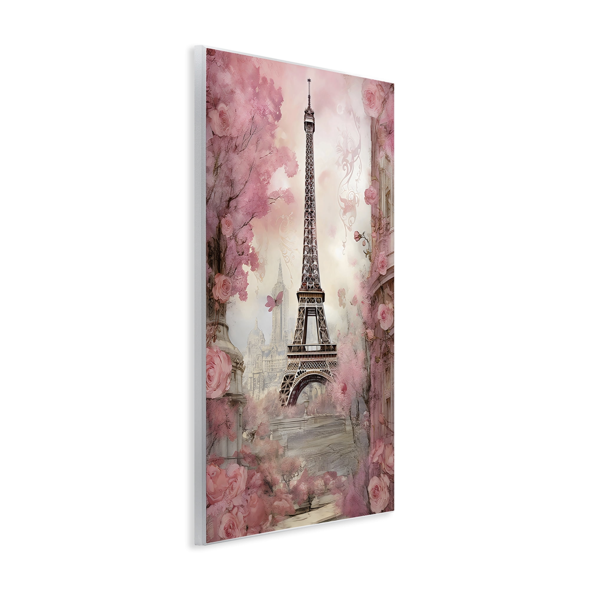 Stupell Industries Paris City View in Bloom Wall Plaque Art, design by Creative Studio