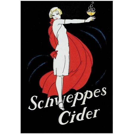 Schweppes Cider Vintage Advertising Art Print