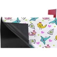 thumbnail image 3 of Coolnut Mailbox Covers, Magnetic Standard Size Cute Birds and Hearts Seasonal Mail Wraps for Home Outdoor Decor, 20.7"x18.03", 3 of 5