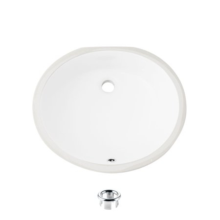 Stylish 19 Inch Oval Undermount Bathroom Sink With Overflow Canada - 19 Inch Oval Undermount Bathroom Sink